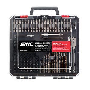 $16.99: 120-Piece SKIL Drilling and Screw Driving Bit Set