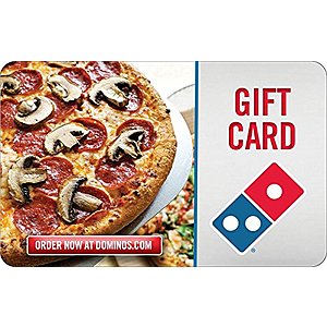 E-Gift Cards: $50 Famous Footwear GC $40, $50 Domino's GC $40 & More (Email delivery)
