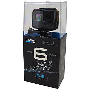 GoPro Hero6 Black 4K Action Camera  $347 + Free Shipping