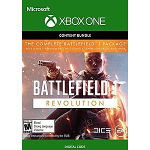 Battlefield 1: Revolution (Xbox One Digital Download) $3.89 or Less