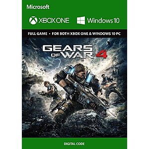 Gears of War 4 (Xbox One / PC Digital Download) $5.29 or Less