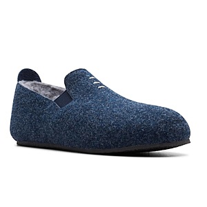 Clarks Men's Leather Slippers (various) $14 + Free Shipping