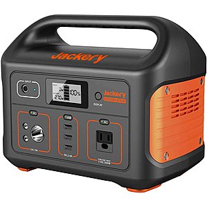 Jackery Portable Power Station Explorer 500, 518Wh Outdoor Solar Generator Mobile Lithium Battery Pack Solar Generator  $50 Off Amazon Prime $449.99 Shipped