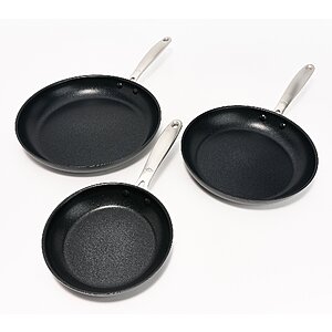 OXO Good Grips Pro 3-Pc Nonstick Hard Anodized Fry Pans $40 + $7.50 S/H