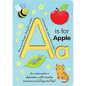 A is for Apple (Smart Kids Trace-And-Flip Board Book) $4