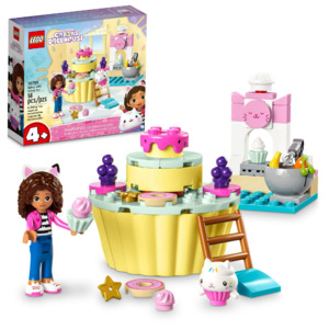 58-Piece Lego Gabby's Dollhouse Bakey with Cakey Fun (10785) $9