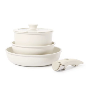 5-Piece Carote Nonstick Granite Cookware Set w/ Detachable Handles $35 + Free Shipping