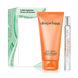 2-Piece Clinique A Little Happiness Fragrance & Body Cream Set $10 + Free Shipping on $25+ or Free Store Pick Up at Macy's