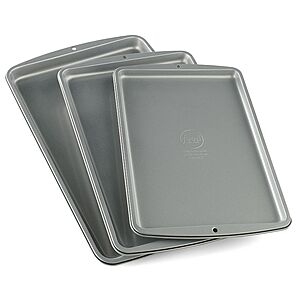 3-Piece Food Network Nonstick Cookie Sheets $7.64 ($2.55 each) + Free Store Pick Up at Kohl's or FS on $25+