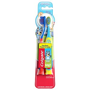 2-Pack Colgate Bluey Extra Soft Kids' Toothbrush $2.97 w/ S&S + Free Shipping w/ Prime or on $35+