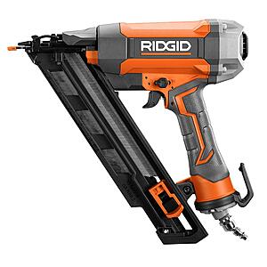 RIDGID 15-Gauge 2 1/2 in. Angled Finish Nailer $65 + $10 Shipping DTO factory blemished