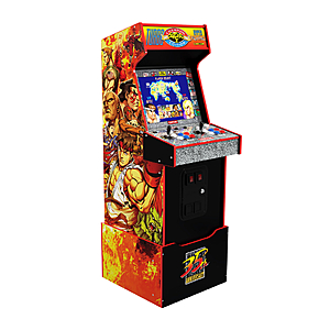 Arcade1UP - Yoga flame edition 2022 - Street Fighter II Turbo: Hyper Fighting, with Riser and Wi-Fi - $399.99