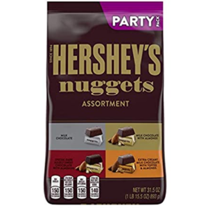 Woots!    Hershey's Nuggets Assorted Chocolate Candy, Bulk Party Bag, 31.5 oz $5.99