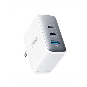 Anker 736 Charger Nano II 100W 3 Port Foldable Plug + Cable (White) $37.50 + Free Shipping