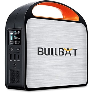 BULLBAT Pioneer 219Wh Portable Power Station w/ Pure Sine Wave AC Outlet, USB Ports, & Solar Recharging $99.99 + Free Shipping