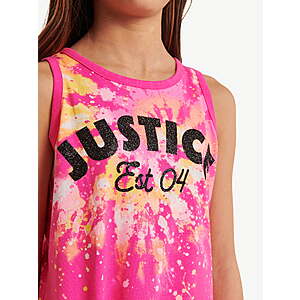 Justice Girls' Clothing & Accessories: Jersey T-Shirt Dress $5.05, Collection X Half Zip Hoodie $5.09, More (Limited Sizes) + Free S&H w/ Walmart+ or $35+