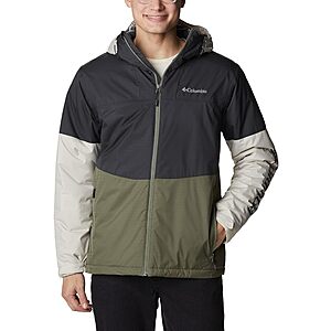 Columbia Men's Point Park Insulated Jacket (S-XXL, Shark/Green or Grey/Black) $67.99 + Free Shipping