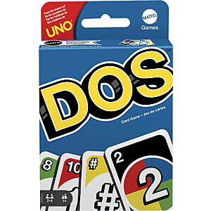 DOS Card Game $3.69 + Free S&H w/ Walmart+ or $35+
