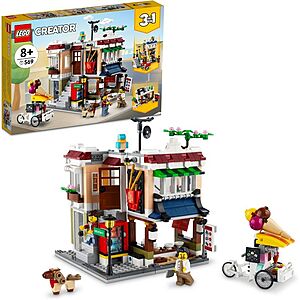 569 - Pieces LEGO Creator 3in1 Downtown Noodle Shop $35.99 at  Target & Amazon