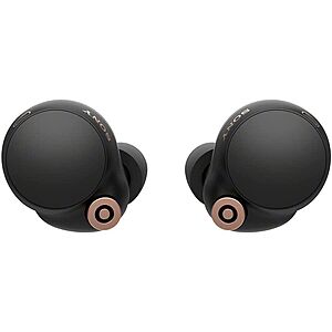Sony WF-1000XM4 Noise Canceling Wireless Earbuds (Certified Refurbished, Black) $99 + Free Shipping