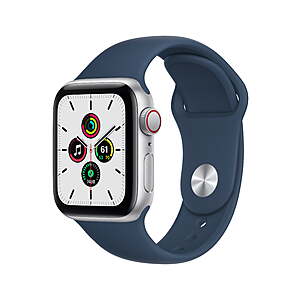 40mm Apple Watch SE (1st Gen) GPS + Cellular (Abyss Blue Sport Band) $149 & More + Free S&H