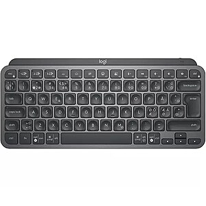 Logitech MX Keys Mini for Business Backlit Wireless Keyboard (Graphite & Pale Grey) $66.49 + Free Shipping