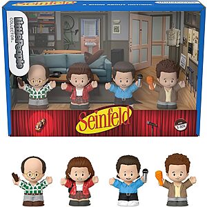 (Prime Members) 4-Piece Little People Collector Seinfeld TV Series Special Edition Set $13 + Free Shipping