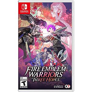 Fire Emblem Warriors: Three Hopes (Nintendo Switch) $15 + Free Store Pickup at GameStop or Free Shipping on $79+