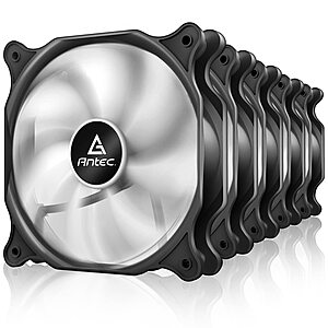 5-Pack Antec 120mm F12 Series High Performance PC Case Fan $16 & More + Free Shipping w/ Prime or on $35+