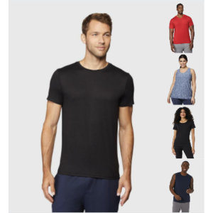 32-Degrees T-Shirts: Men's Classic Crew T-Shirt or Women's Cool Fitted T-Shirt, More 5 for $24.81 + Free Shipping