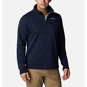 Columbia Apparel: Men's Hatchet Hill Half-Zip Sweater Fleece Pullover $23.98, Women's Pike Lake Cropped Jacket $57.58, More + 7% SD Cashback + Free Shipping