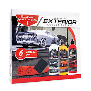 Jay Leno's Garage Exterior Essentials Detailing Kit (6 Piece) $10.02 + Free S&H w/ Walmart+ or $35+