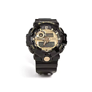 G-Shock Watch GA-710BG-1ACR (black/gold) $72.09, G-Shock Analog-Digital Watch (3 colors) $54.59 & More + Free Shipping