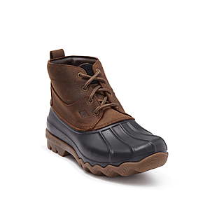 Sperry Men's Brewster Waterproof Low Duck Boot (chocolate) $38.25 + Free Shipping