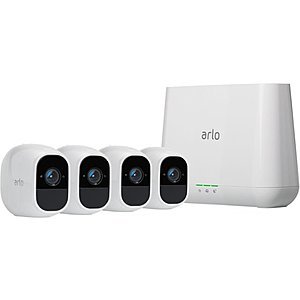 Arlo Pro 2 4-Camera Indoor/Outdoor Wireless 1080p Security Camera System $579.99