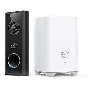 Eufy 2k Doorbell (wireless) with homebase local storage $129.99