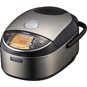 Zojirushi NP-NWC10XB Pressure Induction Heating Rice Cooker & Warmer 5.5 Cup $366.55