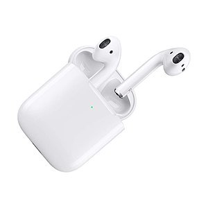 Apple AirPods Headphones w/ Wireless Charging Case (Latest Model) $159 + Free Shipping