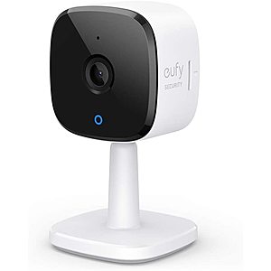 eufy Security 2K Indoor Cam, Plug-in Security Indoor Camera with Wi-Fi $29.99 + FS with PRIME