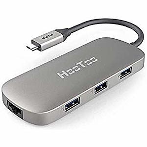 HooToo Type C Adapter Hub with 4 USB 3.0 Ports for New MacBook Pro 2016, New MacBook 12-Inch with Type C Plug and Other USB C Laptop $7.99