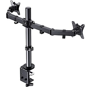 Ergear Dual Monitor Adjustable Stand (Up to 32" Screens; Black) $17.50 + Free Shipping