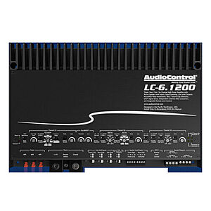 AudioControl LC-6.1200 High-Power 6-Channel Amplifier w/ Accubass $719.20 + Free Shipping