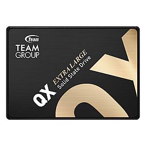 4TB TEAMGROUP QX QLC 3D NAND 2.5" SATA III Solid State Drive $140 + Free Shipping