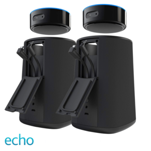 Two Vaux Portable Speakers & Battery for 2nd Gen Echo Dot -  $17