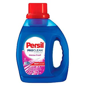Walgreens Pickup: 40oz Persil Liquid Laundry Detergent (Original or Intense Fresh) - $3