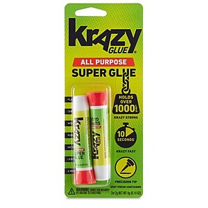 Target Circle Offer: 2-Ct 2g Krazy Glue All Purpose Super Glue w/ Precision Tip $1.25 + Free Curbside Pickup