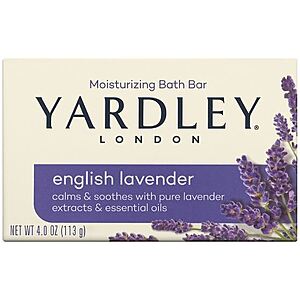 4.25-Oz Yardley London Bar Soap (Various Scents) - $0.69 ea. + Free Pickup @ Walgreens