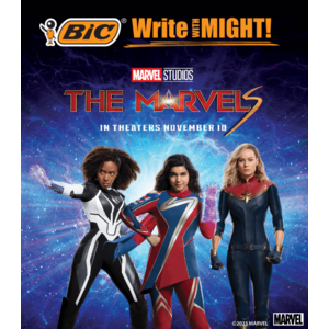 Buy $15+ BIC Stationery Products, Get $5 Fandango Movie Ticket Code for The Marvels or select Disney / Marvel Studios' Titles