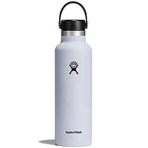 21oz Hydro Flask Standard Mouth Bottle (Dew or White) $17 + Free Store Pickup