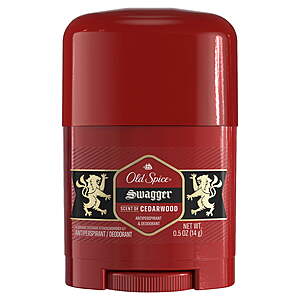 3-Count 0.5-Oz Men's Old Spice Red Collection Swagger Antiperspirant + $5 Walmart Cash $4.41 + Free Store Pickup